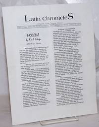 Latin Chronicles: a report from Chiapas, Mexico Morelia: by Raul Ortega, KPOO-FM, March 20, 1994