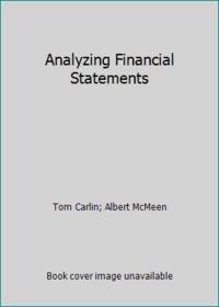 9780899823157 Analyzing Financial Statements American Bankers