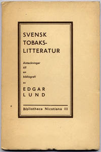 Svensk tobakslitteratur. Anteckningar till en…