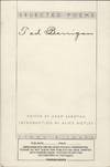 SELECTED POEMS