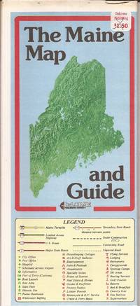 The Maine Map And Guide (adapted From The Maine Atlas) - 