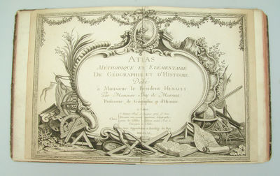Atlas Méthodique et Elémentaire de Géographie et d'Histoire. Dedié a Monsieur le President Hénault (and) Atlas Historique et Geographique. (Together 3 vols.). (photo 3)