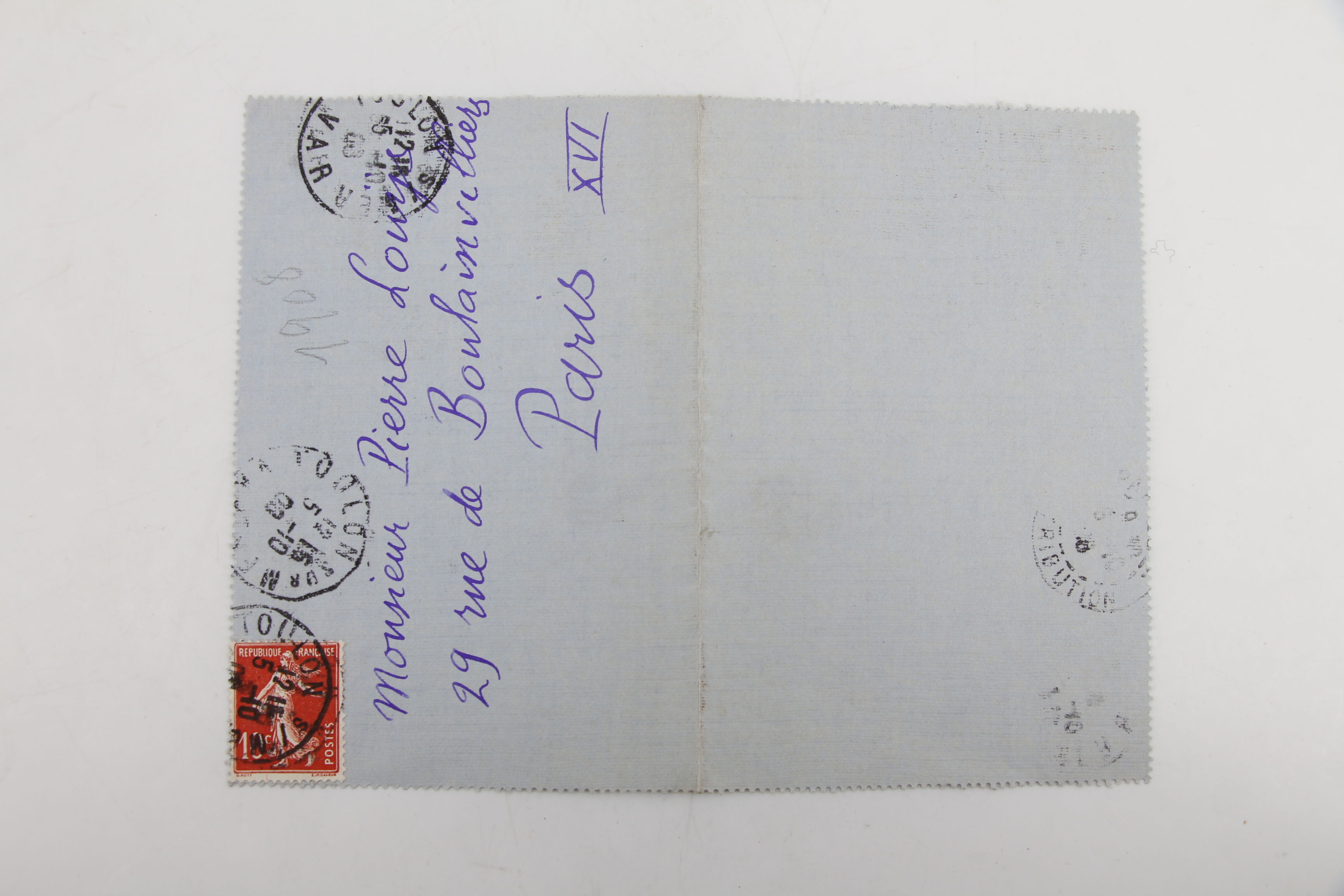 Lettre Autographe Signée De Frantz JOURDAIN - 1912, 1 Page, Architecture Et Design - Document Historique