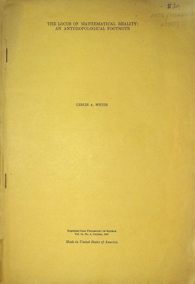 The Locus of Mathematical Reality: An Anthropological Footnote