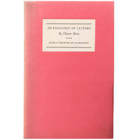 AN EXCHANGE OF LETTERS. With a Foreword by J. B. Priestley. [Translated from the German by H. T....