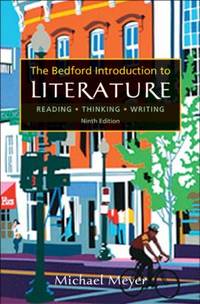Bedford Introduction to Literature : Reading, Thinking, Writing by Michael Meyer - Hardcover - 2010 - from ThriftBooks (SKU: G0312539215I3N01)