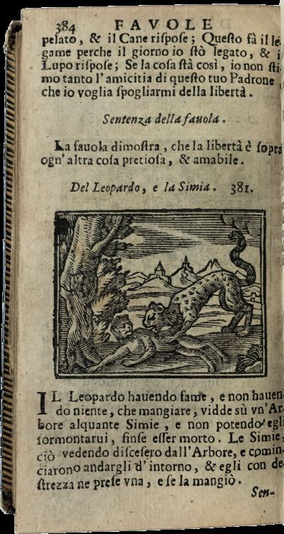Vita di Esopo frigio ... Alquale di nuovo sono aggiunte le Favole del medesimo Esopo, con molte altre d'alcuni elevati ingegni ... Hora in gratia della studiosa gioventù illustrate