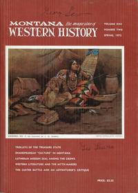 cover of Montana Western History Spring 1972 Volume XXII No. 2