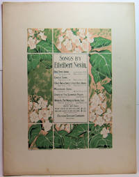 BED TIME SONG. SONGS BY ETHELBERT NEVIN