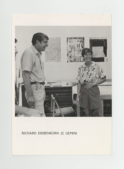 Richard Diebenkorn: New Lithographs