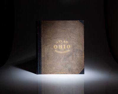 Atlas Of The State Of Ohio; From Surveys under the Direction of H.F. Walling; To which is added An Atlas Of The United States
