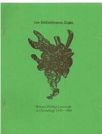 cover of Howard Phillips Lovecraft: A Chronology 1950-1986