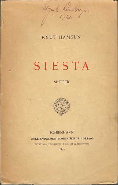 Siesta. Skitser.