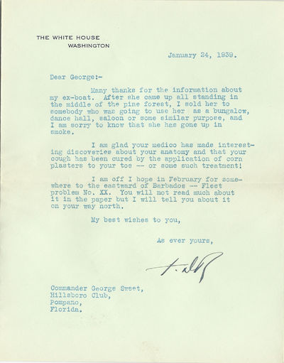 With War Looming in Europe in 1939, President Franklin D. Roosevelt Will Personally Witness U.S. Naval War Readiness Exercises