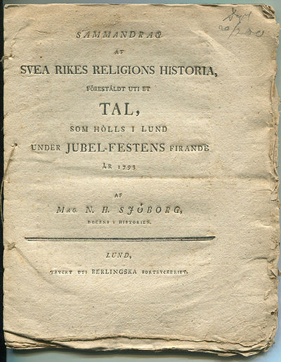 Sammandrag af Svea rikes religions historia,…