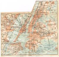 Baedeker Map of The New York City Area