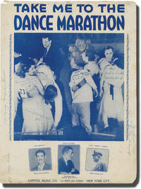 image of Take Me to the Dance Marathon (Original sheet music for the 1932 song)