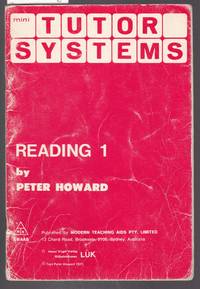 Tutor Systems : Mini Tutor Systems : Reading 1 : for Use with 12 Tile Board