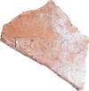 Stamped Red Brick Fragment
