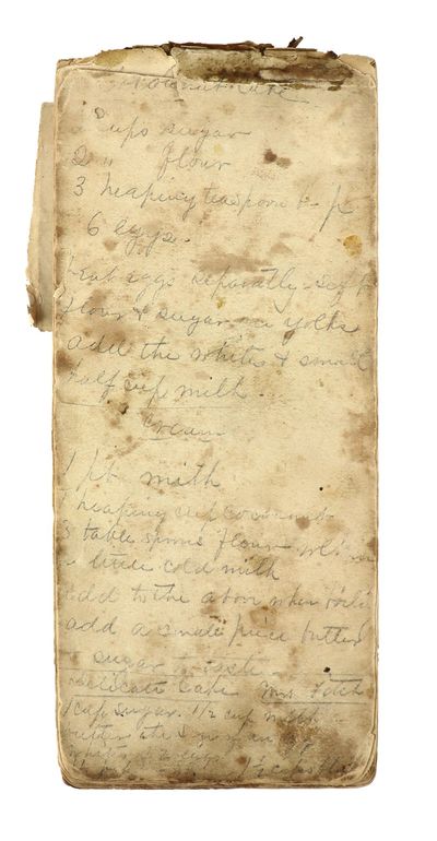 Manuscript Cookbook