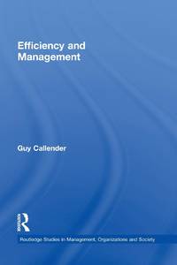 Efficiency and Management