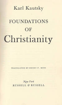 image of Foundations of Christianity