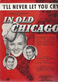 I'LL NEVER LET YOU CRY SHEET MUSIC