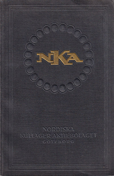 NKA. Huvudkatalog. Nordiska Kullager…