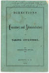 Directions to Executors and Administrators on Taking Inventory