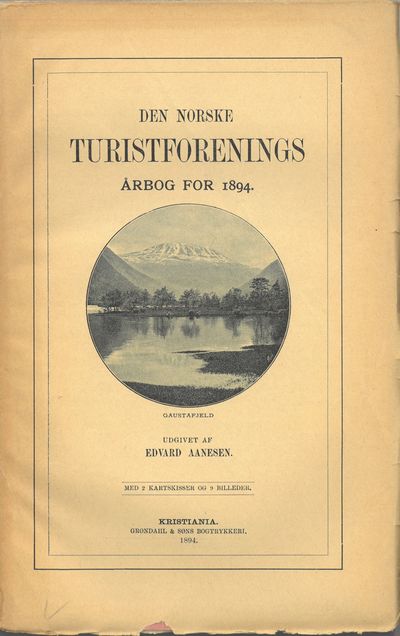 Udgivet af Edvard Aanesen. Med 2 kartskisser og 9…
