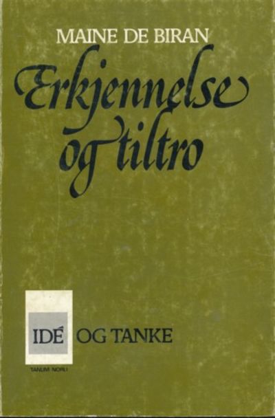 Erkjennelse og tiltro