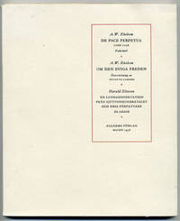 D.d. problema politico-historicum de pace…