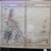 image of Atlas Universel De Geographie, Physique, Politique Et Mineralogique North America - Map of Southeastern Mexican Coast (Partie Du Mexique)