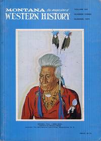 cover of Montana Western History July 1971 Volume XXI, No. 3
