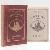 Price List. Pawson & Comp[an]y Limited