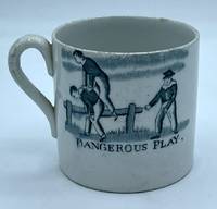 Soft Paste Porcelain Handled Cub - Dangerous Play and The Top Spinner