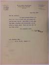 Typed Letter Signed