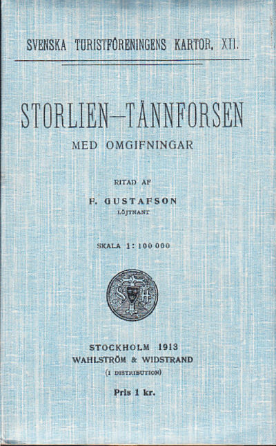 Storlien - Tännforsen med omgifningar. Skala…