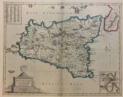 Amsterdam: Pierre Mortier, 1723. unbound. very good. Map. Copper plate engraving with hand outline c...