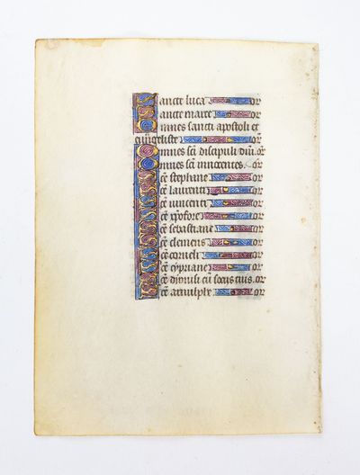Northern France, ca. 1475. 155 x 110 mm. (6 x 4 1/4