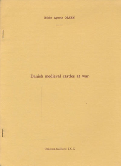 Danish medieval castles at war.
