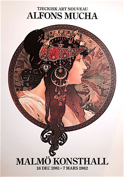 Alfons Mucha, Tjeckisk Art Noveau, Malmö…