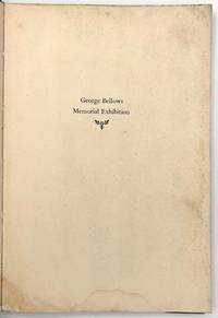 Catalog, George Bellows Memorial Exhibition, 1925