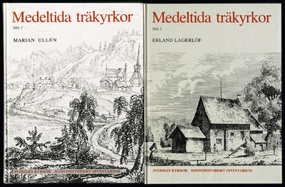 Medeltida träkyrkor 1-2. (1: Småland samt Ydre…