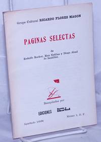 image of Páginas selectas de Rodolfo Rocker, Max Nettlau y Diego Abad de Santillán