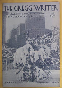 image of The Gregg Writer: A Magazine for Secretaries Stenographers and Typists, January 1940, Volume 42, No. 5