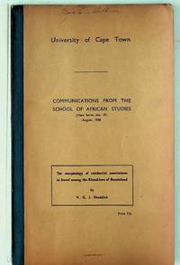 The Morphology of Residential Associations as Found Among the Khwakhwa of Basutoland