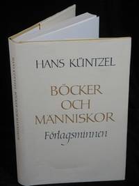 BÖCKER OCH MÄNNISKOR. FÖRLAGSMINNEN.