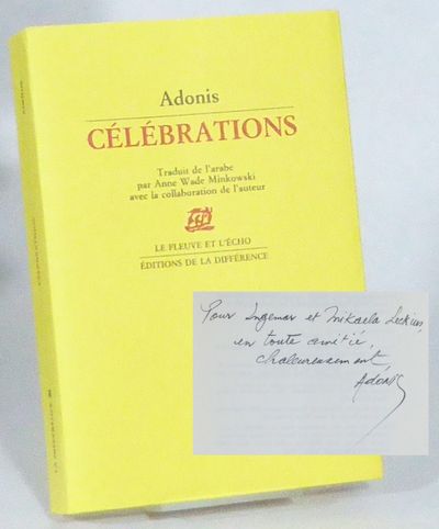 Célébrations. Poèmes. Traduit de l'arabe par Anne…