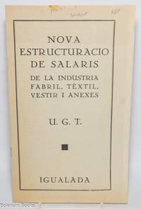 Nova estructuracio de salaris de la industria fabril, tèxtil, vestir i anexes